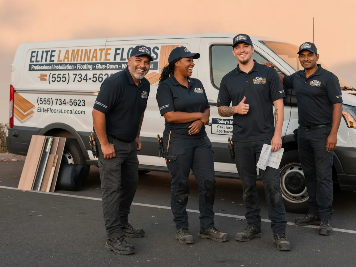 Laminate flooring installation company in Van Dyne, WI